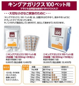 キングアガリクス　パンフ