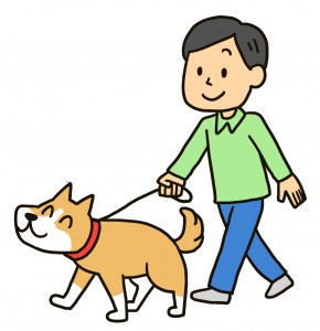 犬散歩